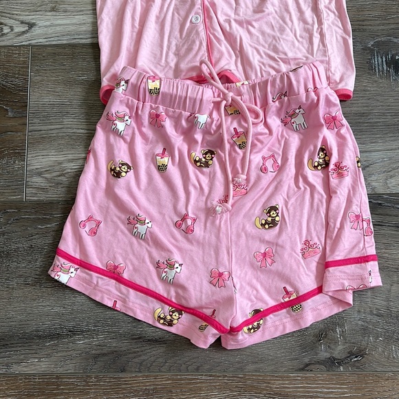 Leah Ashe pajama set NWOT Size M - Picture 3 of 4